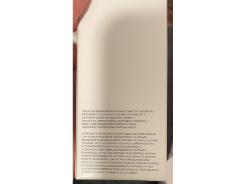 Bad Habit Wake Things Up Morning Cleanser, Matcha & Mint, 5 oz/150 mL