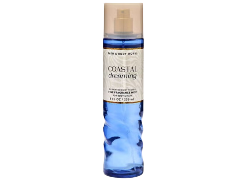 Bath & Body Works Fine Fragrance Mist, Coastal Dreaming, 8 fl oz/236 mL