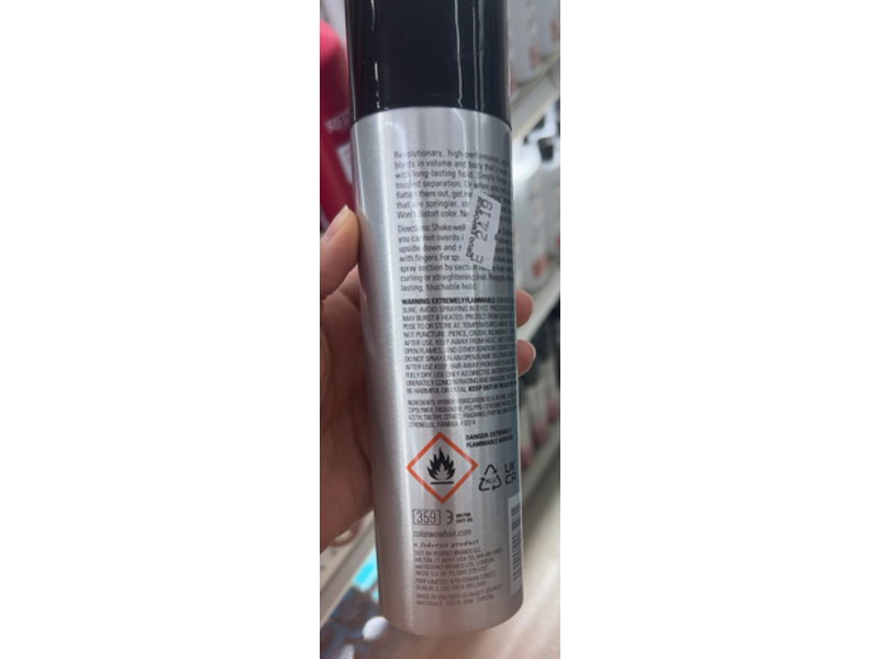 ColorWow Style On Steroids Texture+Finishing Spray, 7 oz/262 mL