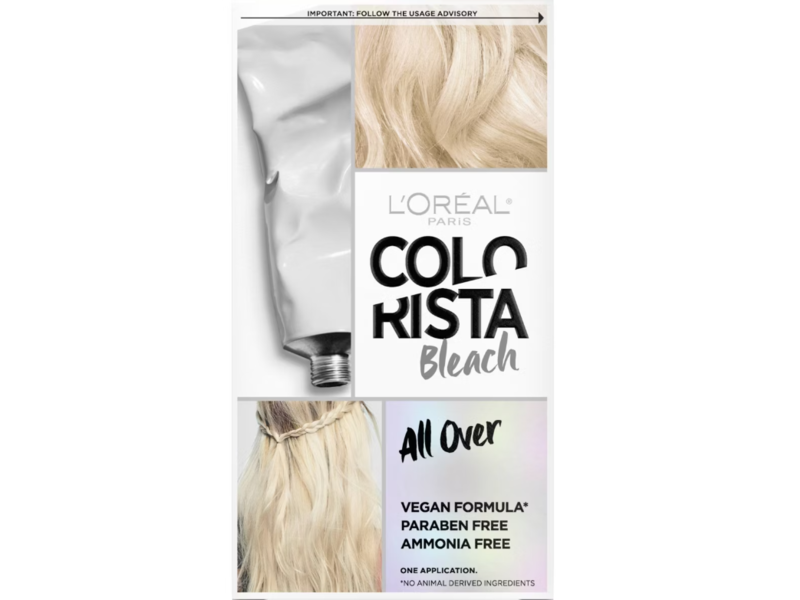 L'Oreal Paris Hair Color Colorista Bleach Kit, All Over