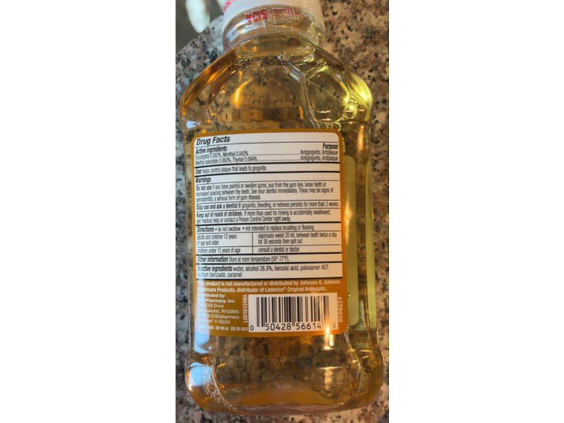 Cvs Health Antiseptic Mouthwash, Original, 8.5 fl oz/250 mL