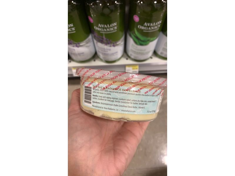 Shea Radiance Pure Shea Butter, Unscented, 14 oz