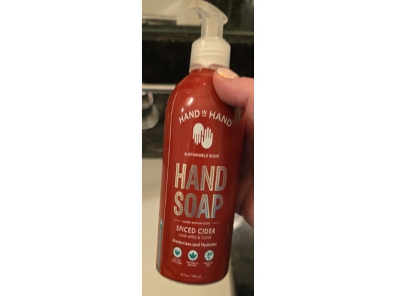 Hand In Hand Hand Soap, Spiced Cider, 10 fl oz/296 mL
