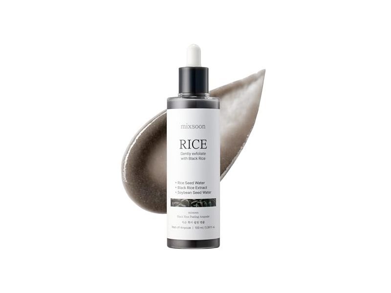 Mixsoon Peeling Ampoule, Black Rice, 3.38 fl oz/100 mL