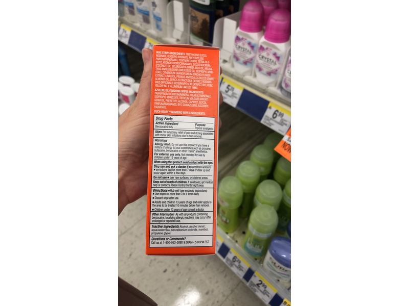 Sally Hansen Wax Strips, Face & Bikini, 24 ct