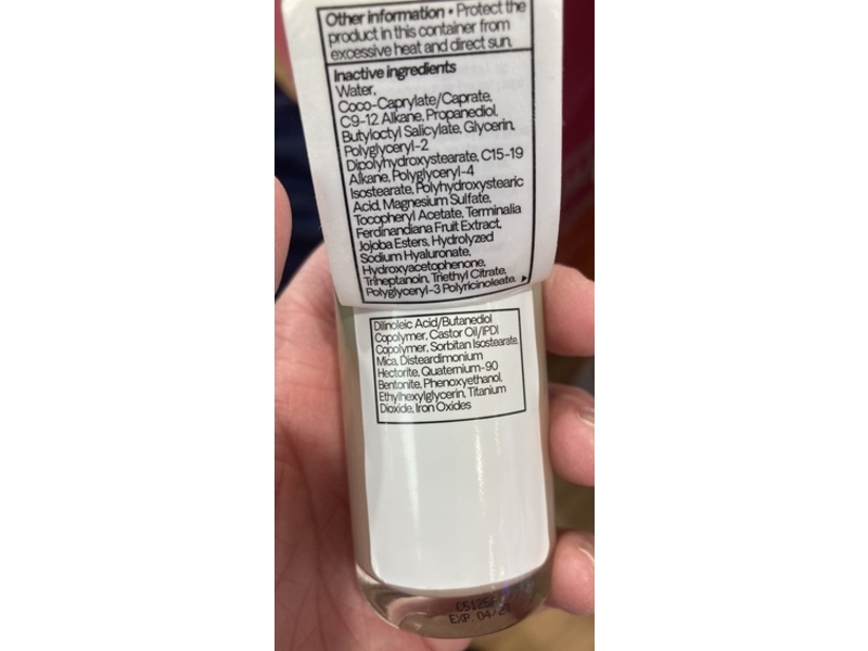 Versed Skin Solution Multi-Serum Skin Tint, SPF 40, 3P Light Peach, 1 fl oz/30 mL