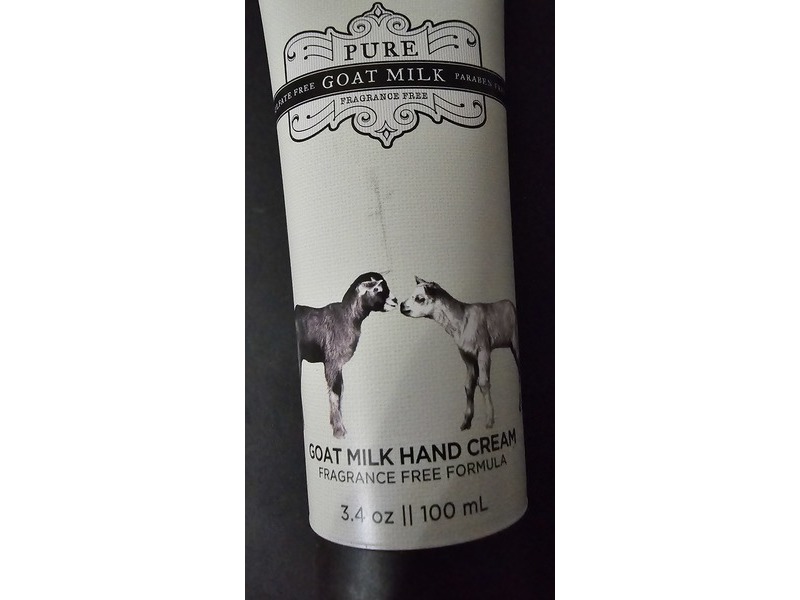 Beekman 1802 Pure Hand Cream, Goat Milk, 3.4 oz/100 mL