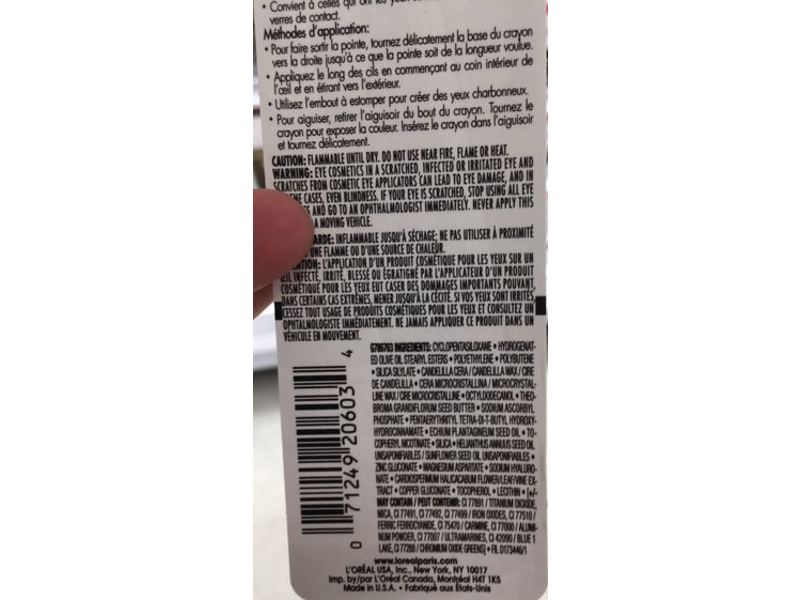 L'oreal Paris Infallible Never Fail Eyeliner, 541 Navy, 0.008 oz/240 Mg