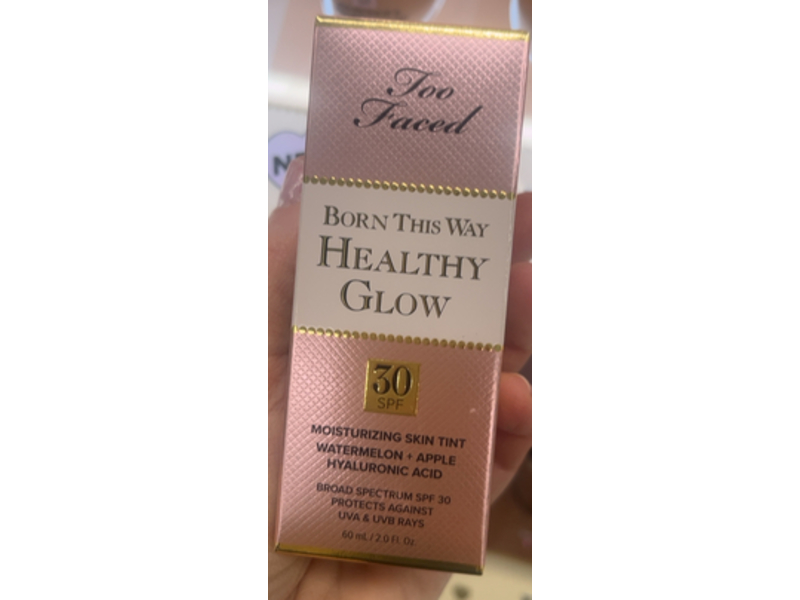 Too Faced Born This Way Healthy Glow, Almond, SPF 30, 2 fl oz/60 mL