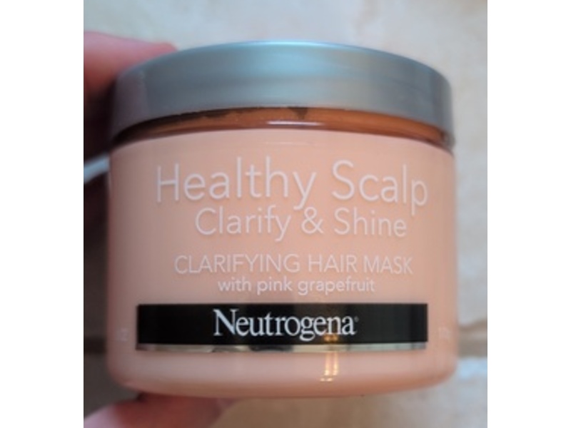 Neutrogena Healthy Scalp Clarifying Hair Mask, Pink Grapefruit, 6 oz