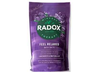 Radox Feel Relaxed Bath Salts, Lavender & Waterlily, 900 g