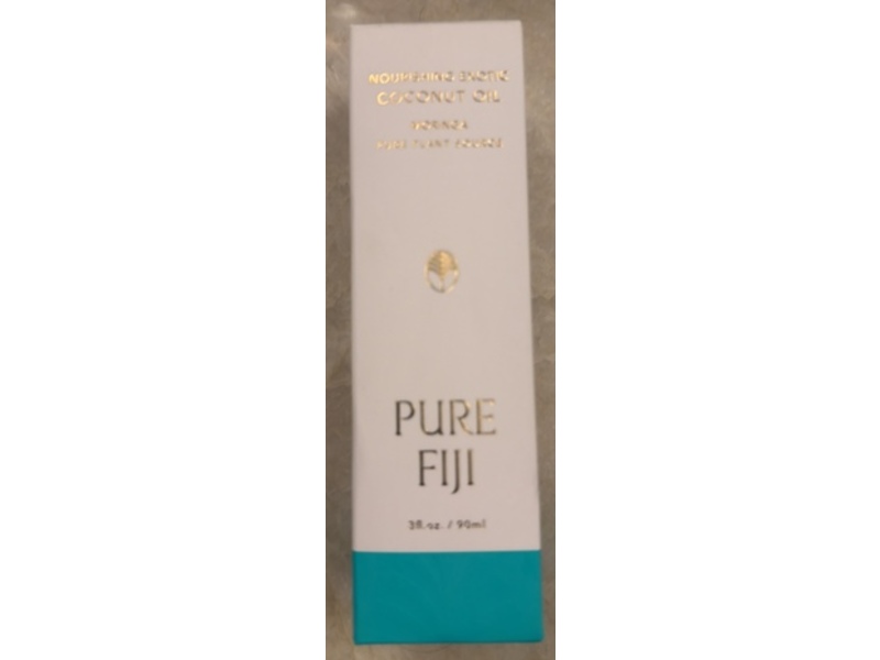 Pure Fiji Nourishing Exotic Oil, Coconut Oil, 3 fl oz/90 mL
