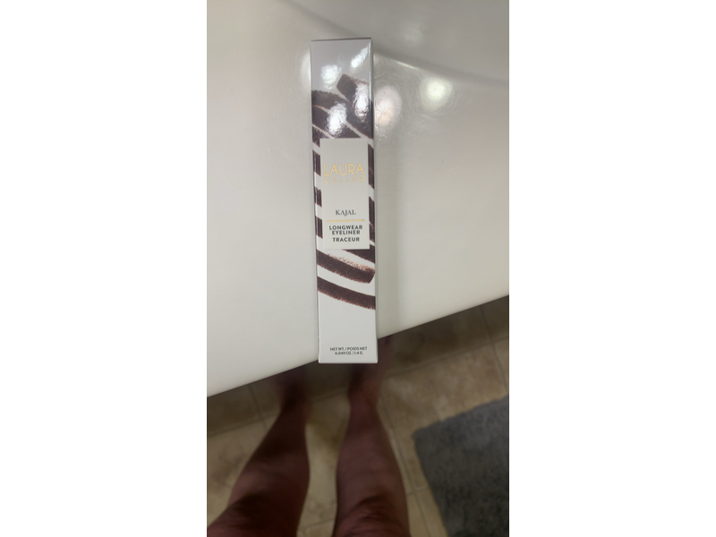 Laura Geller Kajal Longwear Eyeliner, Smoky Taupe Kohl, 049 oz/1.40 g