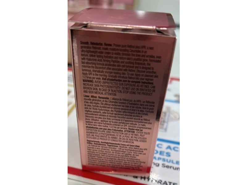Elizabeth Arden Skin Renewing Water Cream, Retinol + Hpr Ceramide, 1.7 fl oz/50 mL