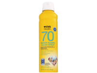 CVS Health Beach Guard Clear Sunscreen Spray, SPF 70, 6.5 oz/184 g - Image 2