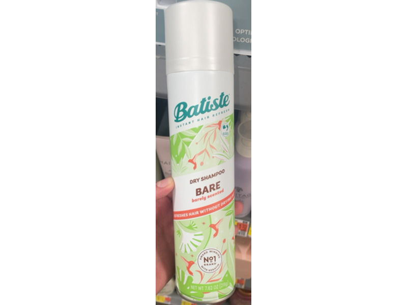 Batiste Dry Shampoo, Barely Scented, 7.62 oz/216 g