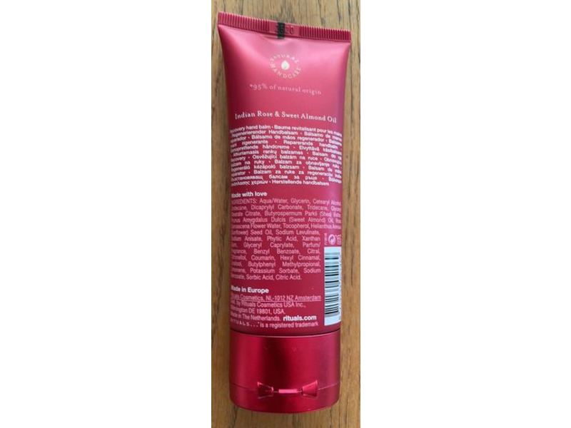 Rituals The Ritual of Ayurveda Recovery Hand Balm, 2.3 fl oz/70 mL