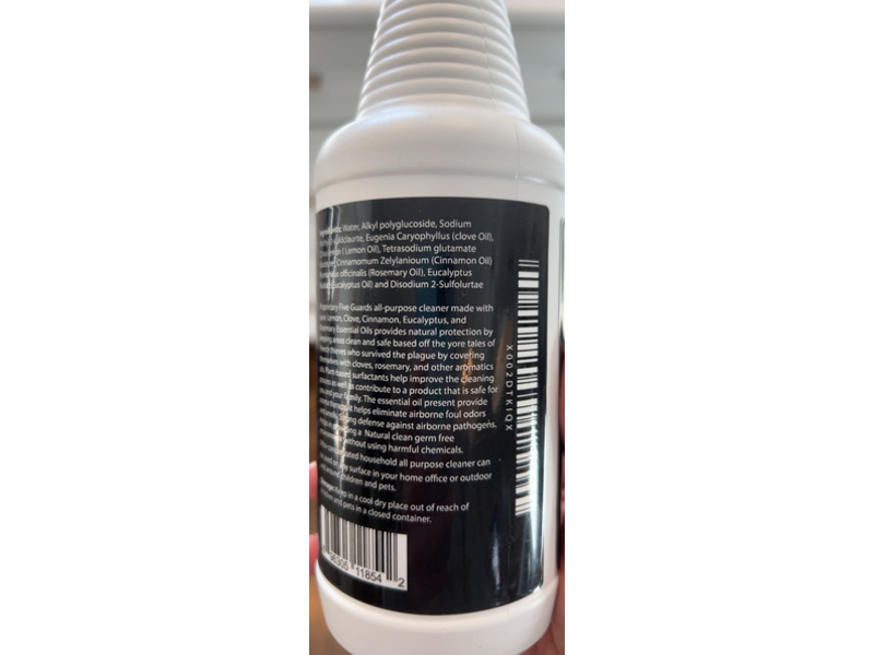 Natural Riches Five Guards Household Cleaner, 16 fl oz/473 mL