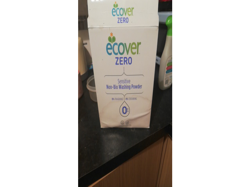 Ecover Zero Sensitive Non-Bio Washing Powder, 66.14 oz