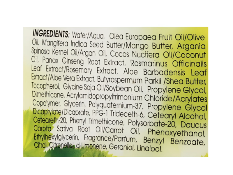 Elasta QP Leave-In Conditioner, Olive Oil & Mango Butter, 15 oz/425 g