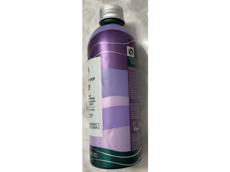 The Body Shop Sleep Relaxing Hair & Body Wash, Lavender & Vetiver, 6.7 fl oz/200 mL