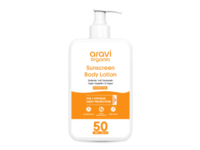 Aravi Organic Sunscreen Body Lotion, SPF 50 PA++++, 6.76 fl oz/200 mL - Image 2