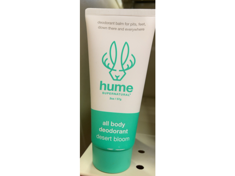 Hume Supernatural All Body Deodorant, Desert Bloom, 2 oz/57 g