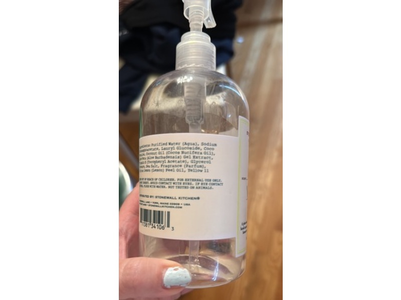 Stonewall Kitchen Hand Soap, Citrus Verbena, 16.9 fl oz/500 mL