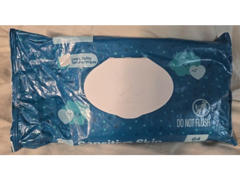 Up & Up Sensitive Baby Wipes, 64 Count