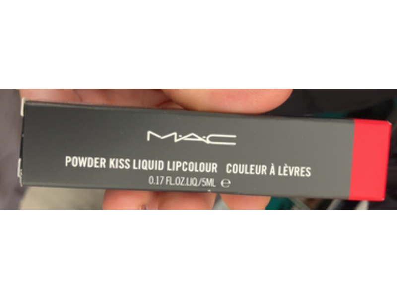 M.A.C Powder Kiss Liquid Lipcolour, Macsmash 987, 0.17 fl oz/5 mL