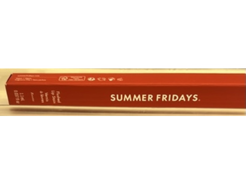 Summer Fridays Flushed Lip Stain, Rosette, 0.037 fl oz/1.1 mL