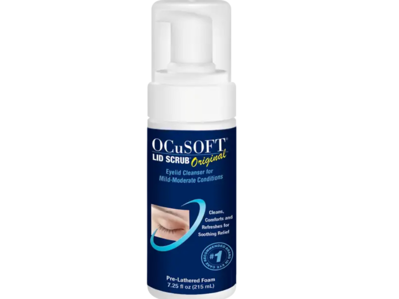 OcuSoft Lid Scrub Eyelid Cleanser, Original, 7.25 fl oz/215 mL