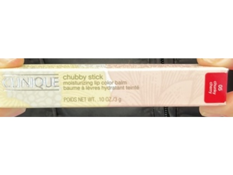 Clinique Chubby Stick Moisturizing Lip Color Balm, 05 Chunky Cherry, 0.10 oz/3 g
