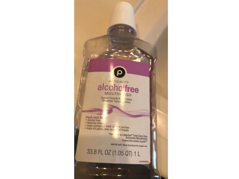 Publix Anticavity Mouthwash, 33.8 fl oz/1 L