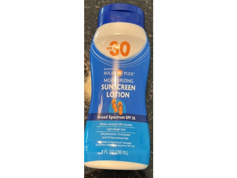Solar Plex Moisturizing Sunscreen Lotion, SPF 30, 8 fl oz/236 mL