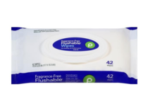 Publix Flushable Wipes, Fragrance Free, 42 Count - thumbnail 1