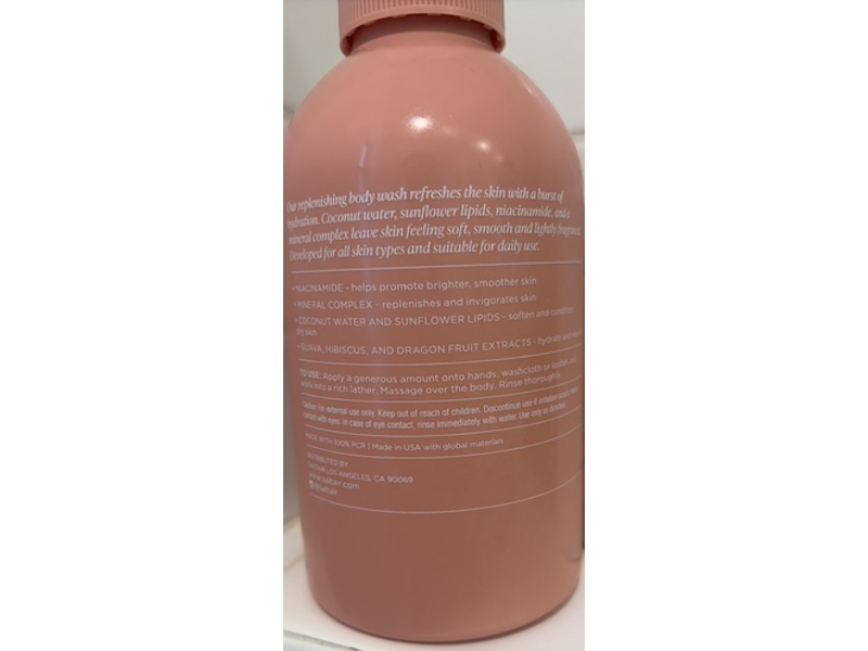 Saltair Serum Body Wash, Coral Coast, 17 fl oz/500 mL, Pack Of 2