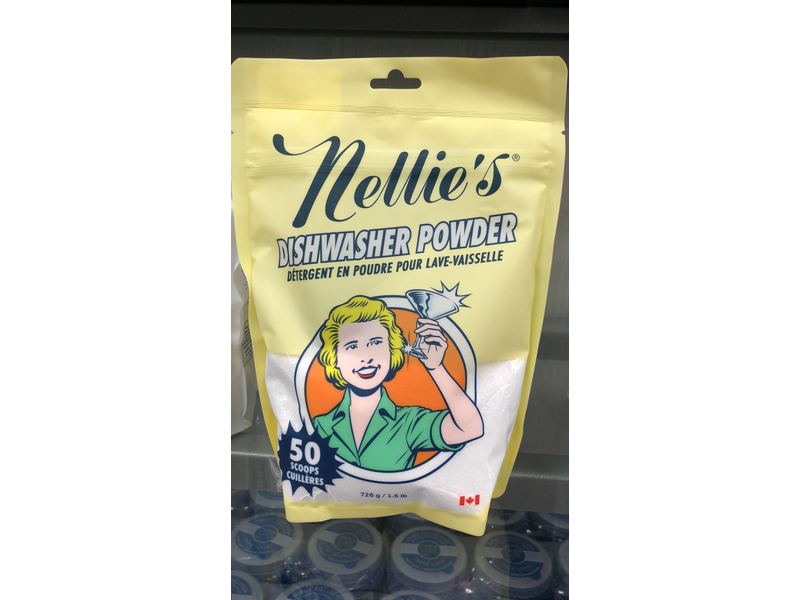 NELLIE'S Dishwasher Powder, 726 GR