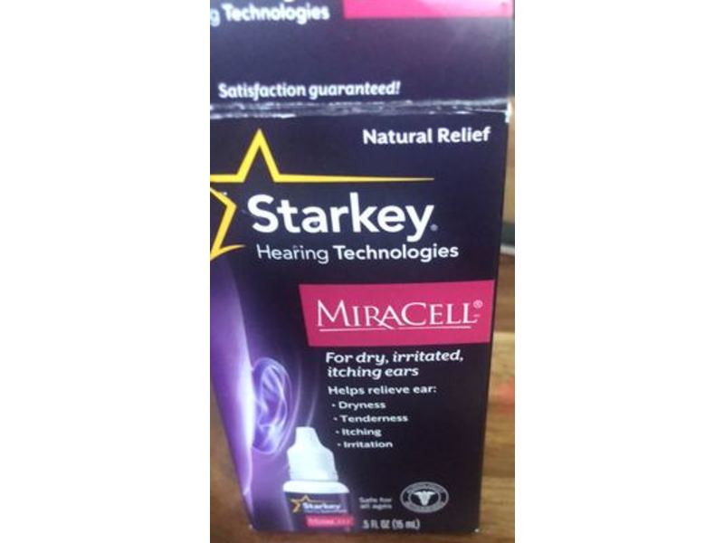 Starkey Hearing Technologies Miracell Ear Drops, 0.5 fl oz/15 mL