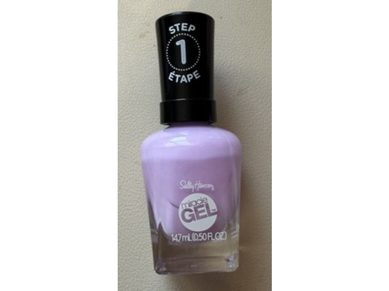 Sally Hansen Miracle Gel Nail Polish, 534 Orchid-Ing Aside, 0.50 fl oz/14.7 mL