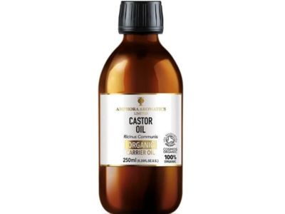 Amphora Aromatics Limited Organic Castor Carrier Oil, 8.20 fl oz/250 mL