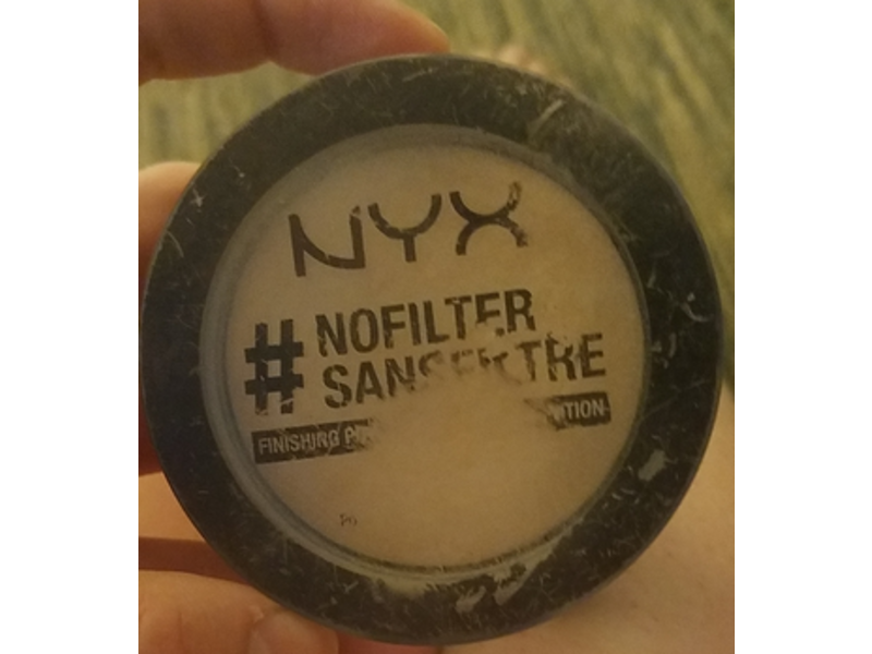 NYX Professional #Nofilter Finishing Powder, Porcelain, 0.33 oz/9.6 g