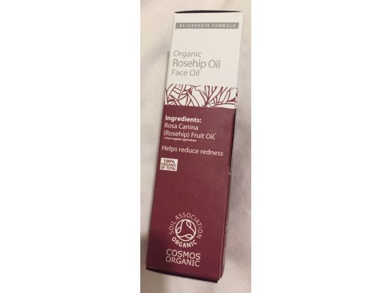 Amina's Face Oil, Organic Rosehip Oil, 1.014 fl oz/30 mL