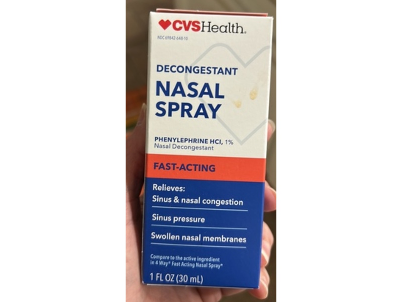 Cvs Health Decongestant Nasal Spray, 1 fl oz/30 mL
