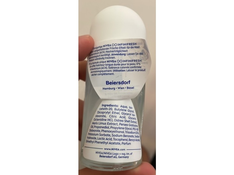Nivea Deodrant Roll On, Fresh Flower, 50 mL