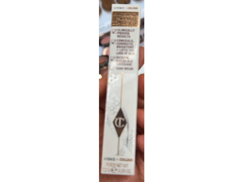 Charlotte Tilbury Beatiful Skin Radiant Concealer, 3.5 Fair, 0.25oz/7.2 g