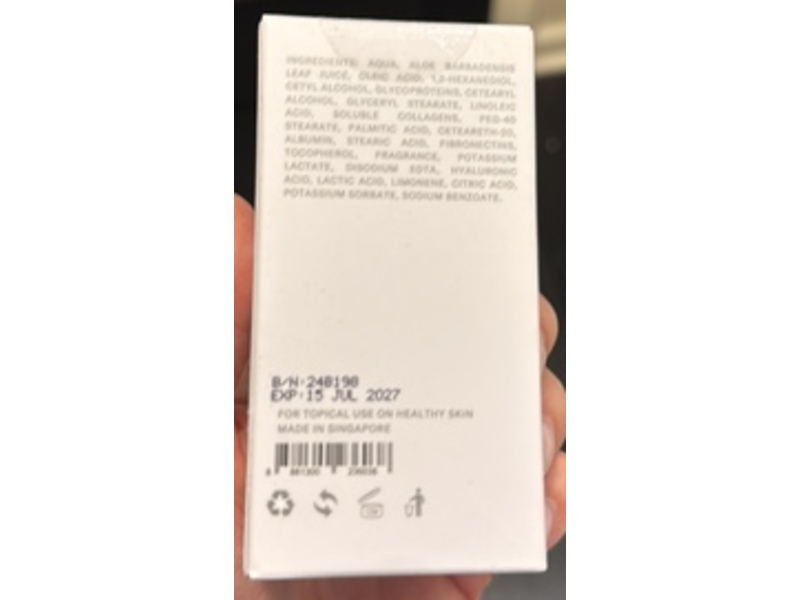 Calecim Restorative Hydration Cream, 0.7 oz/20 g