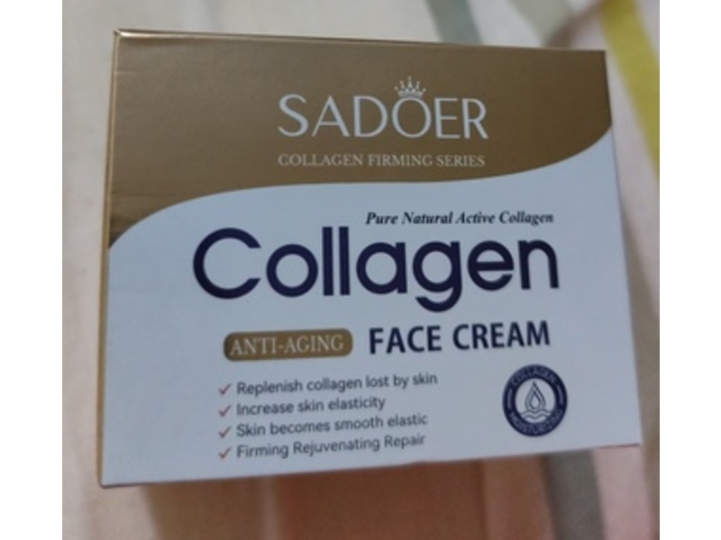 Sadoer Collagen Face Cream, 3.5 oz/100 g