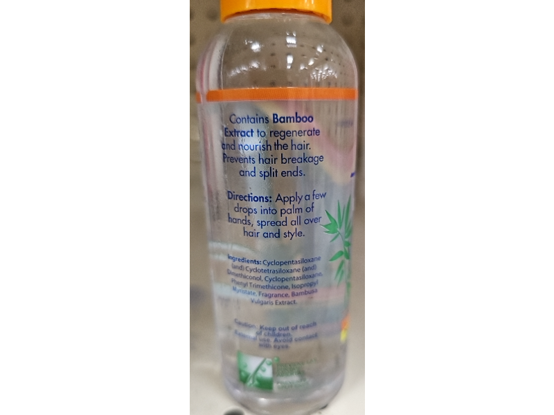 Silicon Mix Gotas De Brillo Bambu Hair Polisher, 4 fl oz/118 mL