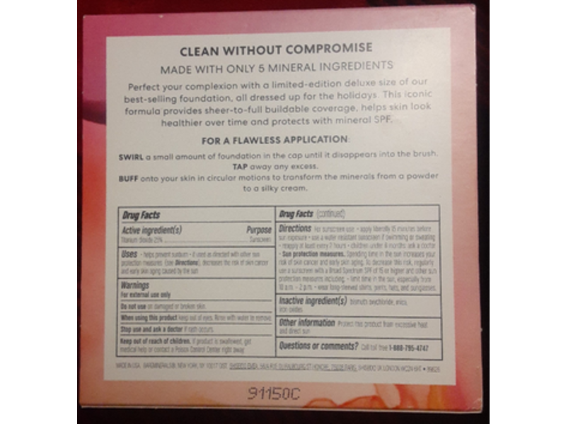 bareMinerals Original Foundation, SPF 15, Fairly Light 03, 0.6 oz/18 g